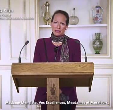 Princess Zahra speaking at the 8th Annual Global Centre for Pluralism Event 2021-05-19 Princess Zahra speaking at the 8th Annual Global Centre for Pluralism Event 2021-05-19